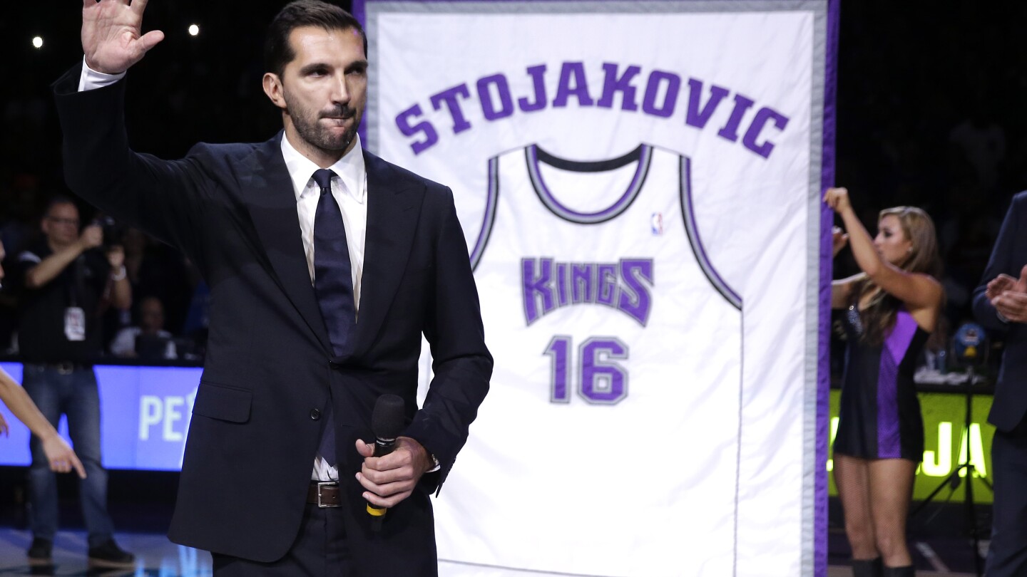 Peja hot sale stojakovic jersey